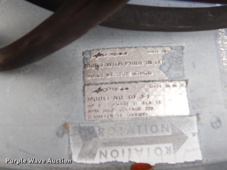 image for item EJ9978 Grain bin ventilation fans