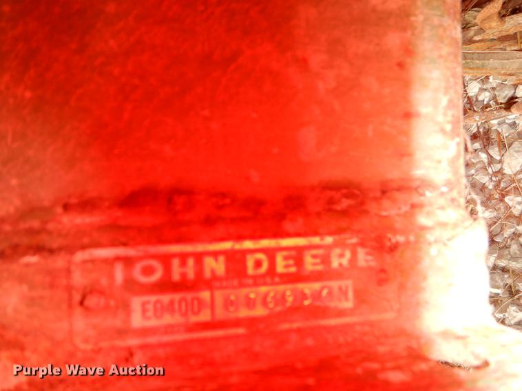 image for item EJ9983 John Deere 400 rotary hoe
