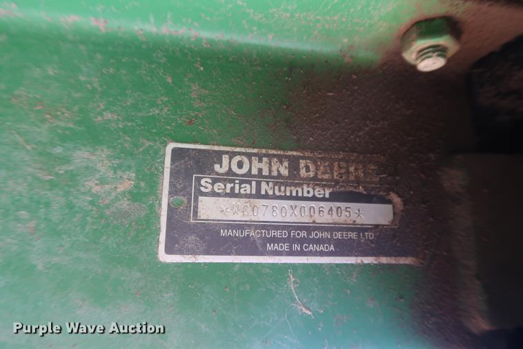 image for item EL9283 John Deere 780 manure spreader