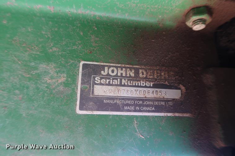 image for item EL9283 John Deere 780 manure spreader