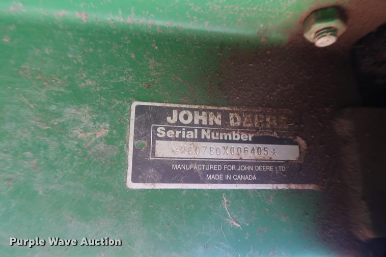 image for item EL9283 John Deere 780 manure spreader