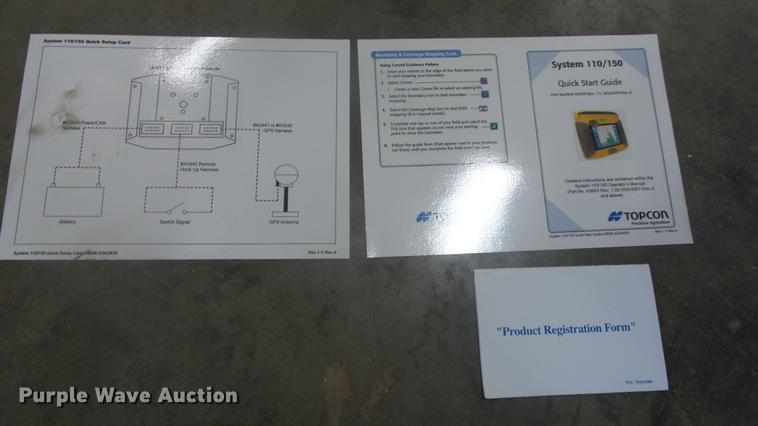 image for item EX9131 Topcon System 150 guidance system kit
