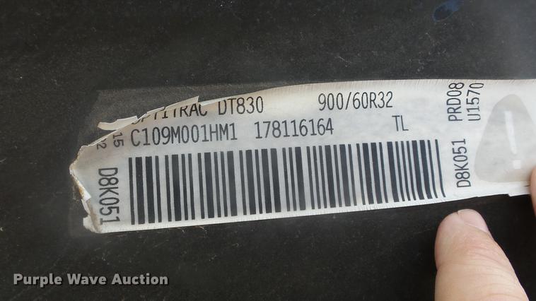 image for item EX9133 (2) Goodyear Optitrac 900/60R32 tires and wheels