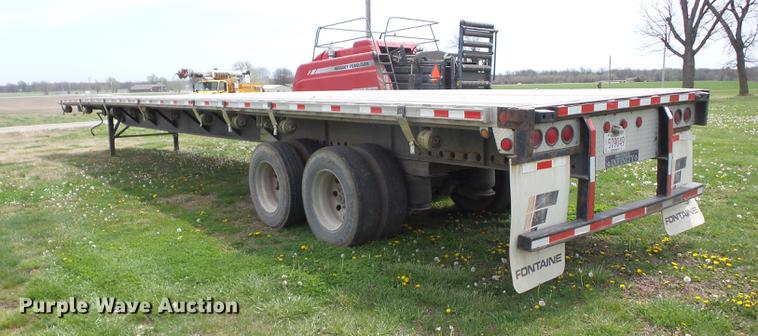 image for item AY9514 2000 Fontaine IFTW-6-8053SLAWK flatbed trailer