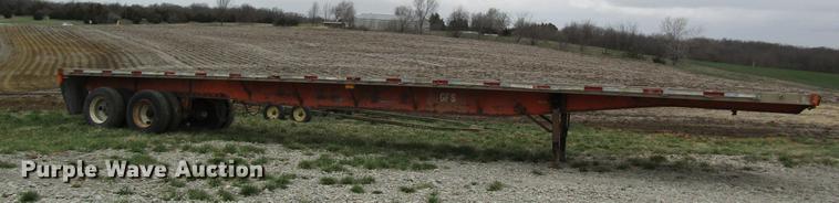 image for item DC4290 1994 Fruehauf PAANF2S48N flatbed trailer