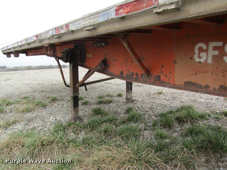 image for item DC4290 1994 Fruehauf PAANF2S48N flatbed trailer