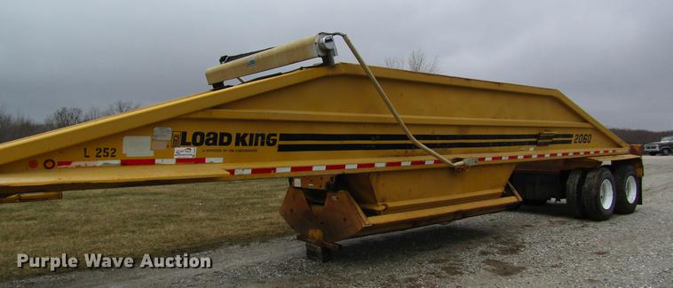 image for item DC4313 1995 Load King 2060-40-2 bottom dump trailer