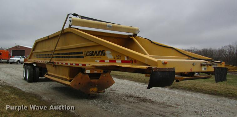 image for item DC4313 1995 Load King 2060-40-2 bottom dump trailer