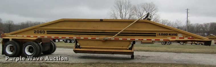 image for item DC4313 1995 Load King 2060-40-2 bottom dump trailer