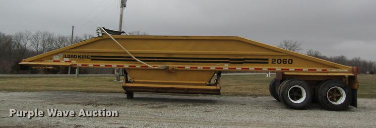 image for item DC4313 1995 Load King 2060-40-2 bottom dump trailer