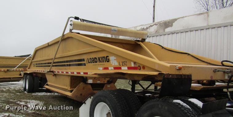 image for item DC4313 1995 Load King 2060-40-2 bottom dump trailer