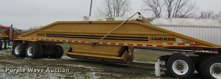 image for item DC4313 1995 Load King 2060-40-2 bottom dump trailer