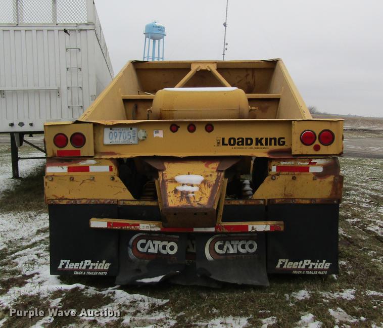 image for item DC4313 1995 Load King 2060-40-2 bottom dump trailer