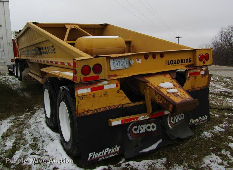image for item DC4313 1995 Load King 2060-40-2 bottom dump trailer