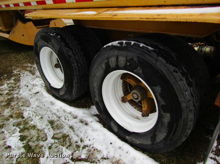 image for item DC4313 1995 Load King 2060-40-2 bottom dump trailer