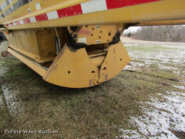 image for item DC4313 1995 Load King 2060-40-2 bottom dump trailer