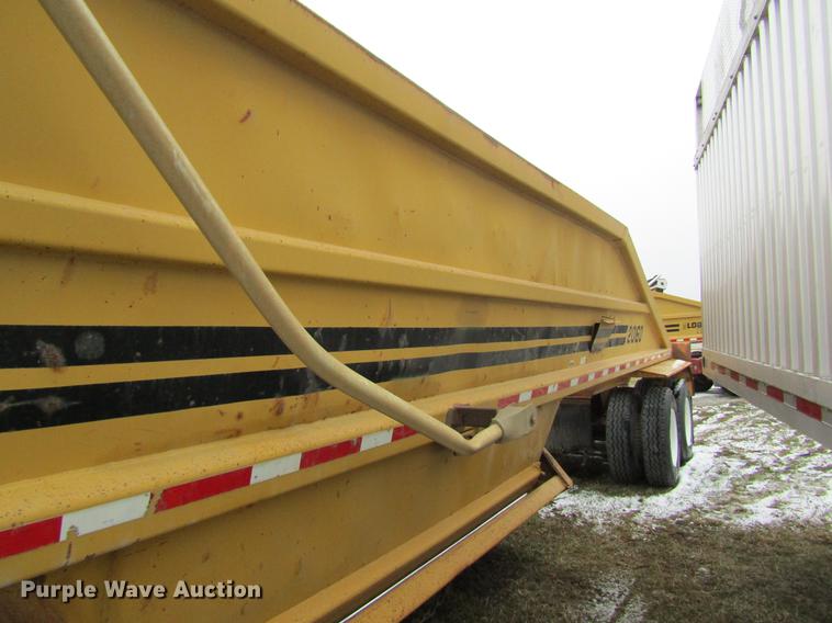 image for item DC4313 1995 Load King 2060-40-2 bottom dump trailer