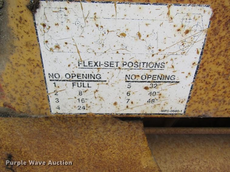 image for item DC4313 1995 Load King 2060-40-2 bottom dump trailer