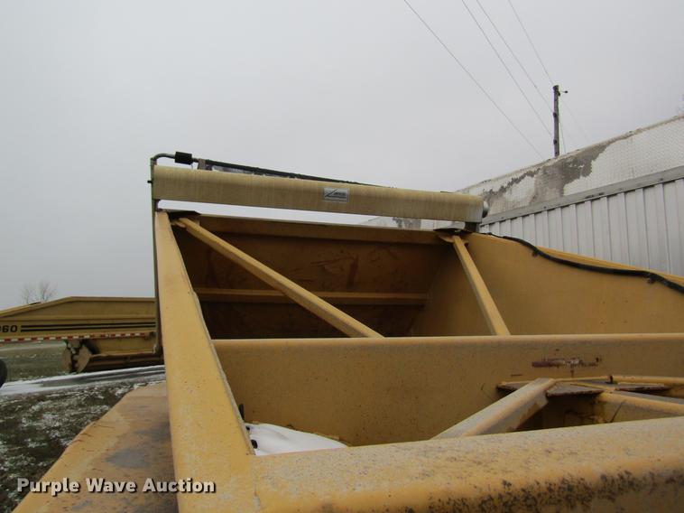 image for item DC4313 1995 Load King 2060-40-2 bottom dump trailer