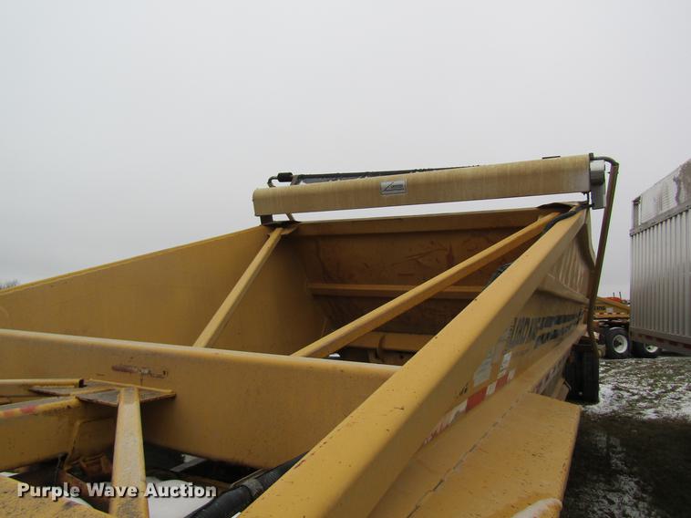 image for item DC4313 1995 Load King 2060-40-2 bottom dump trailer