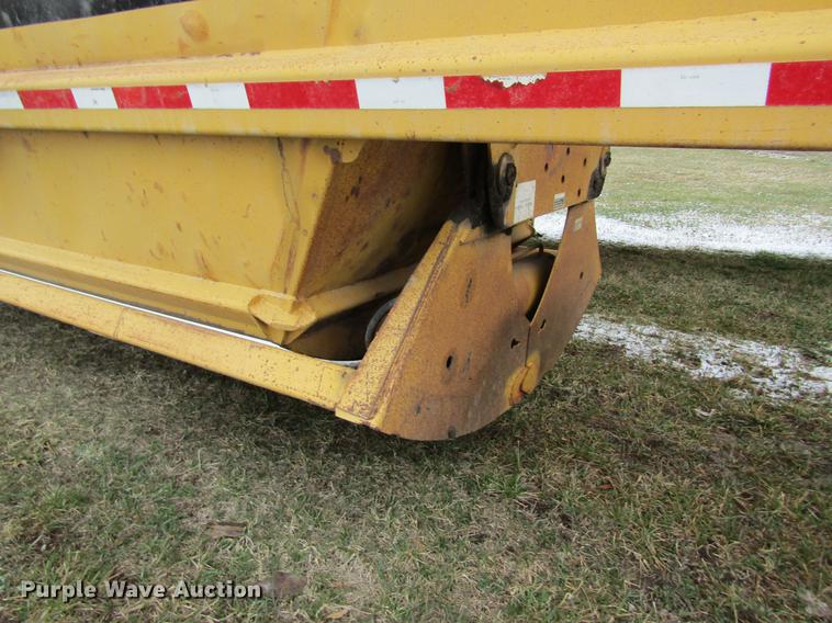 image for item DC4313 1995 Load King 2060-40-2 bottom dump trailer