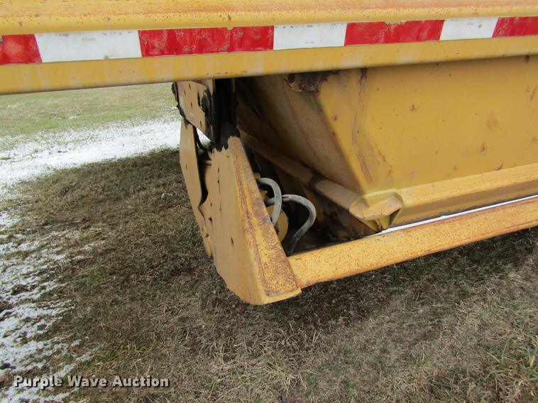 image for item DC4313 1995 Load King 2060-40-2 bottom dump trailer