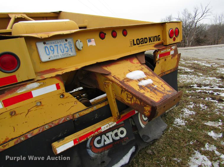 image for item DC4313 1995 Load King 2060-40-2 bottom dump trailer