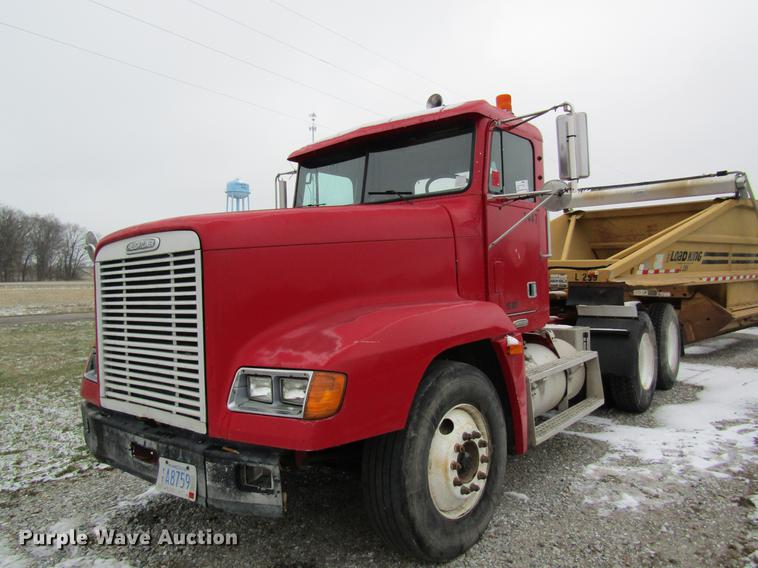 image for item DC4314 1998 Freightliner FLD120 semi truck