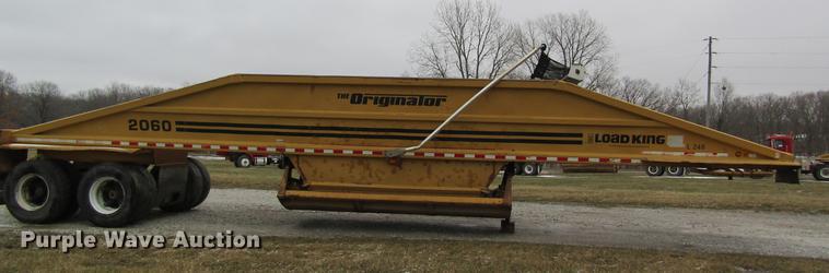 image for item DC4317 1994 Load King 2060-40-2 bottom dump trailer