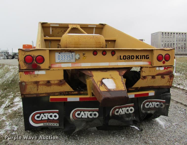 image for item DC4317 1994 Load King 2060-40-2 bottom dump trailer
