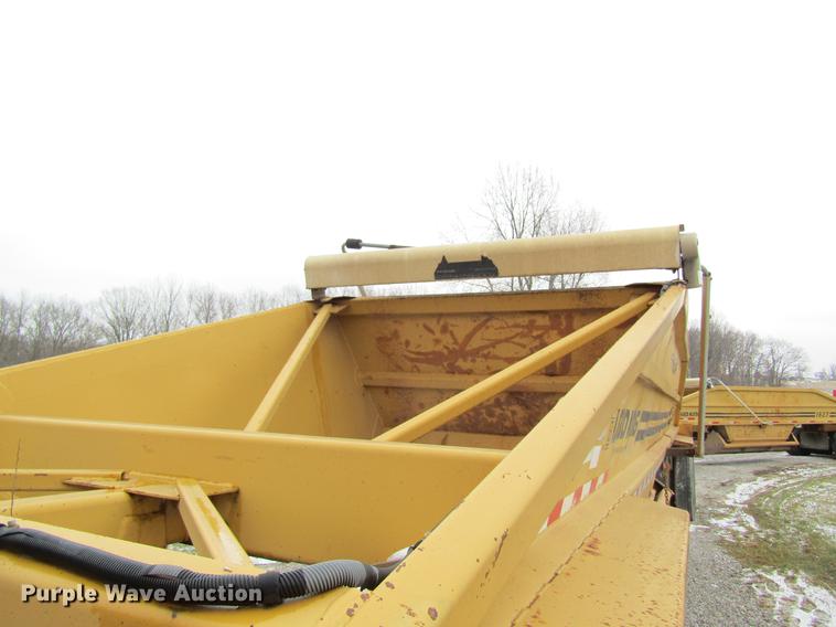 image for item DC4317 1994 Load King 2060-40-2 bottom dump trailer
