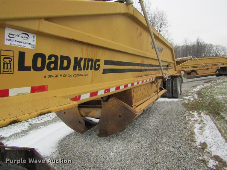 image for item DC4317 1994 Load King 2060-40-2 bottom dump trailer