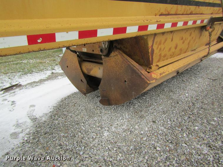 image for item DC4317 1994 Load King 2060-40-2 bottom dump trailer