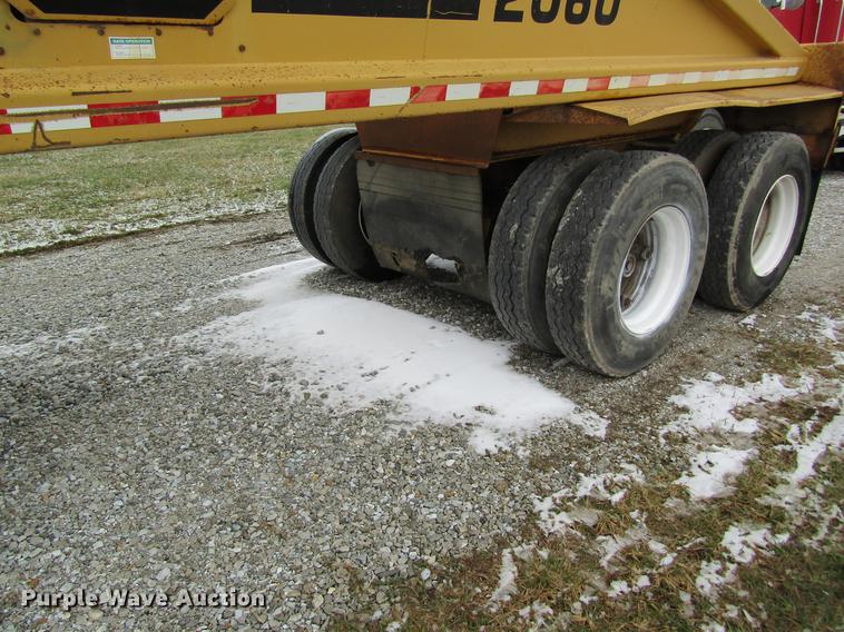 image for item DC4317 1994 Load King 2060-40-2 bottom dump trailer