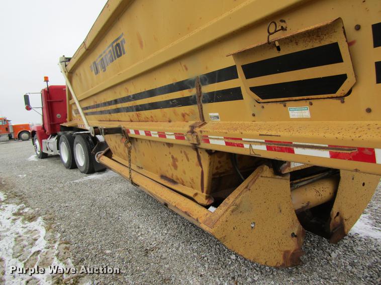 image for item DC4317 1994 Load King 2060-40-2 bottom dump trailer