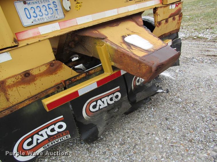 image for item DC4317 1994 Load King 2060-40-2 bottom dump trailer