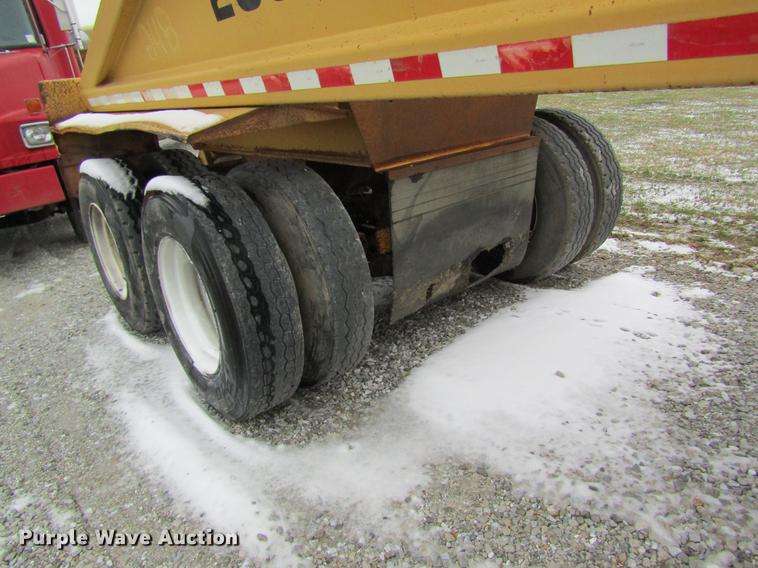 image for item DC4317 1994 Load King 2060-40-2 bottom dump trailer