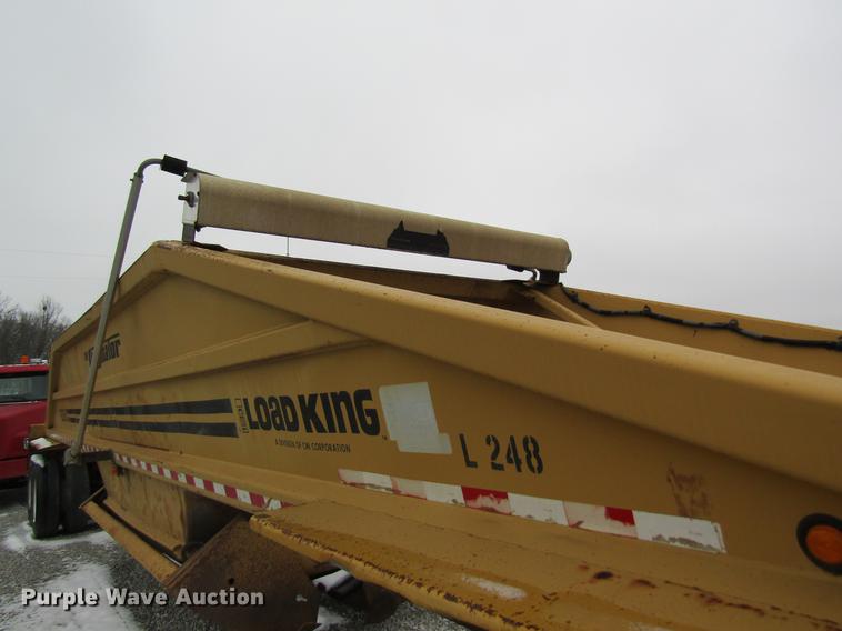 image for item DC4317 1994 Load King 2060-40-2 bottom dump trailer