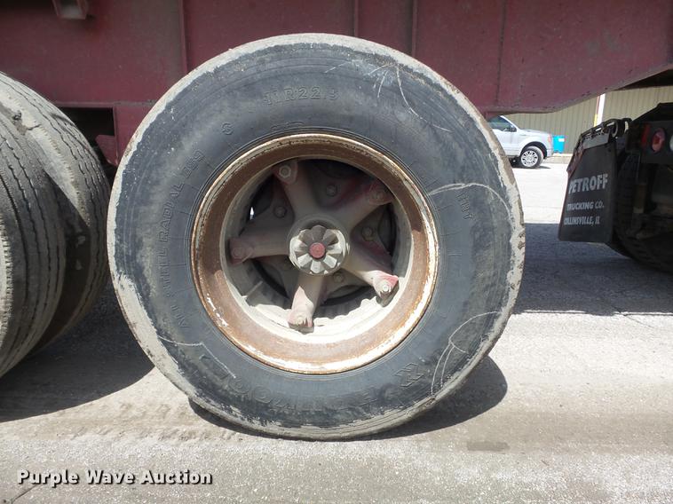 image for item DC7368 1972 Fruehauf ND-F2-DB4-24 end dump trailer