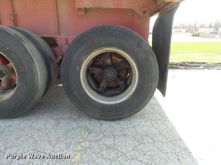 image for item DC7368 1972 Fruehauf ND-F2-DB4-24 end dump trailer