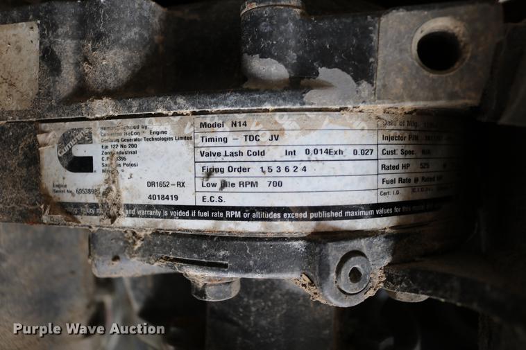 image for item EW9128 Cummins N14 14.0L six cylinder turbo diesel engine