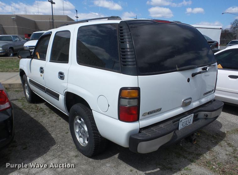 image for item AY9510 2005 Chevrolet Tahoe SUV