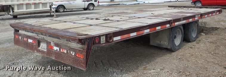 image for item AY9531 2001 Trail King TKT-20 tilt deck equipment trailer