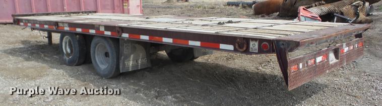 image for item AY9531 2001 Trail King TKT-20 tilt deck equipment trailer