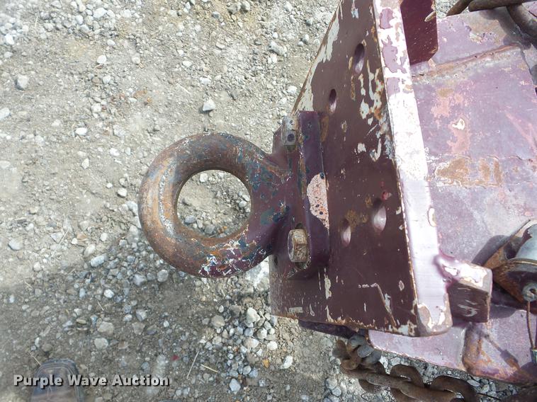 image for item AY9531 2001 Trail King TKT-20 tilt deck equipment trailer