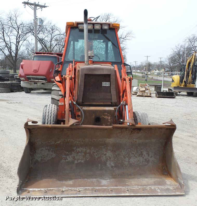 image for item AY9541 1992 Case 580 Super K backhoe