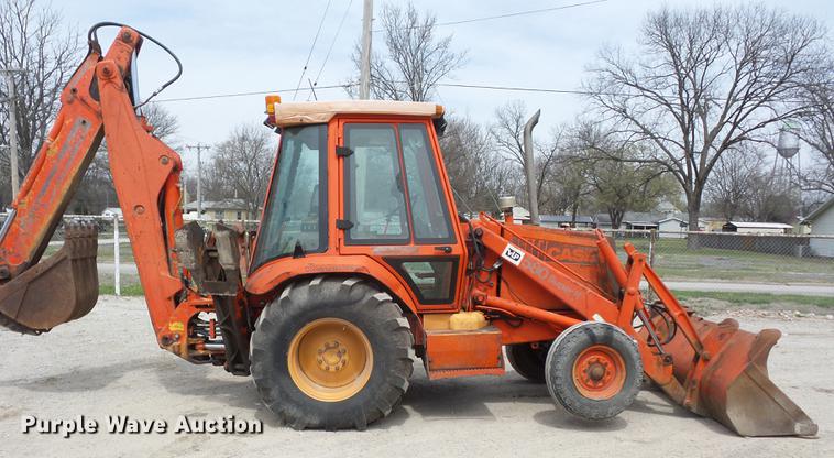 image for item AY9541 1992 Case 580 Super K backhoe