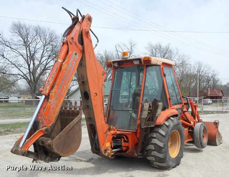 image for item AY9541 1992 Case 580 Super K backhoe