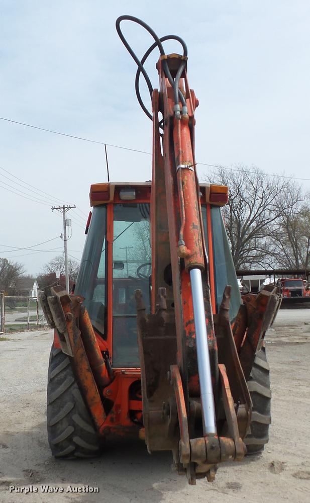 image for item AY9541 1992 Case 580 Super K backhoe