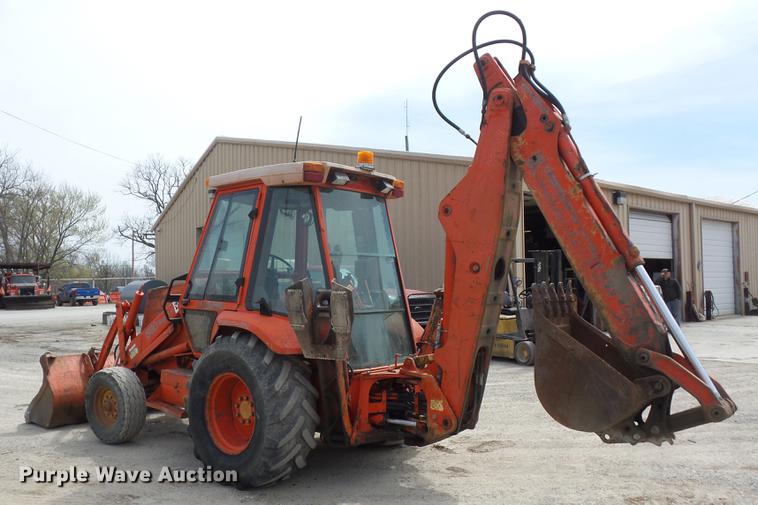 image for item AY9541 1992 Case 580 Super K backhoe